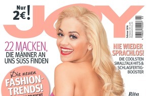 Bauer Media Group, JOY: Rita Ora in JOY: "Ich habe einfach gerne Spaß"