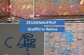 Polizeiinspektion Wismar: POL-HWI: Zeugenaufruf: Graffiti-Schmierereien in Rehna