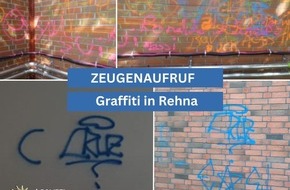 Polizeiinspektion Wismar: POL-HWI: Zeugenaufruf: Graffiti-Schmierereien in Rehna