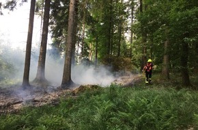 Feuerwehr Olpe: FW-OE: Waldbrand in Olpe