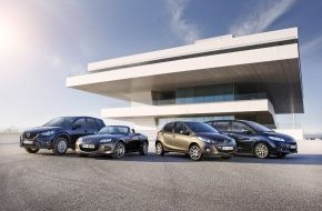 Mazda: Neue Mazda Sondermodelle Sendo und Iro