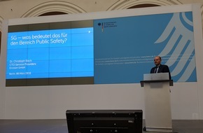 Ericsson GmbH: Anlässlich des Dialogforums 5G zu "Public Safety" / Ericsson-Studie identifiziert den Bereich "Öffentliche Sicherheit" als eines der wichtigsten 5G-Anwendungsgebiete (FOTO)
