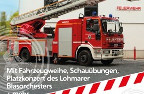 Freiwillige Feuerwehr der Stadt Lohmar: FW-Lohmar: 100 Jahre Löschzug Lohmar - Tag der offenen Tür rund um das Feuerwehrhaus Lohmar