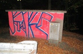 Polizei Rheinisch-Bergischer Kreis: POL-RBK: Kürten - Aufmerksame Zeugen halten Graffiti-Sprayer fest