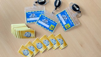 Polizeipräsidium Oberhausen: POL-OB: #NMDO - Polizei verteilt goldene Sticker und Junior-Dienstausweise