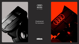 Gillette Deutschland: Audi Revolut F1 Team begr&uuml;&szlig;t Gillette als offiziellen Partner