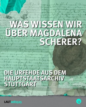 LAUTseit1525 - Spannendes Digitalprojekt zu &quot;500 Jahre Bauernkrieg&quot;