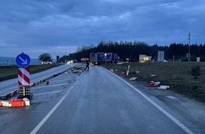 Polizeidirektion Trier: POL-PDTR: Verkehrsunfallflucht am Hinzerather Kreisverkehr
