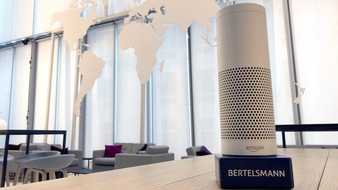 Bertelsmann SE & Co. KGaA: Bertelsmann informiert mit Alexa-Skill und Geschäftsbericht innovativ über globale Erfolge