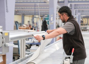 Nota de Prensa Griesser: Inversión en un futuro de protección solar sostenible - Griesser amplía su planta de suiza
