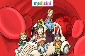 Wort & Bild Verlagsgruppe - Gesundheitsmeldungen: Es wird "Heiser bis wolkig": Die neue Folge des medizini-Podcasts Taxi ins Mich lässt Kinder über die Stimme staunen