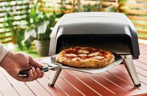 Tefal: Authentische Steinofenpizza – aber Pronto!  Der neue gasbetriebene Pizzaofen Pizza Pronto von Tefal sorgt für echtes Italien-Feeling