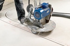 SCHÜTZ GmbH & Co. KGaA (SCHÜTZ Energy Systems): Innovatives Frässystem zur Installation der Fußbodenheizung in der Sanierung von Schütz
