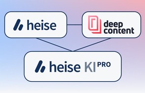 Heise Gruppe: Fokus auf KI-Expertise / heise übernimmt Mehrheit an Deep Content