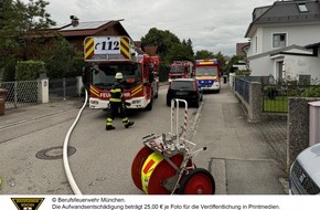 Feuerwehr München: FW-M: Kellerbrand bleibt unentdeckt (Blutenburg)