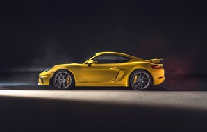 Porsche Schweiz AG: Nuove sportive top a motore aspirato: Porsche 718 Spyder e 718 Cayman GT4 / Arrembanti in ogni curva e ottimizzate per il circuito