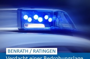 Polizei Mettmann: POL-ME: Polizeieinsatz in Benrath - Verdacht einer Gefahrenlage an einem Berufskolleg - Düsseldorf / Ratingen - 2404060