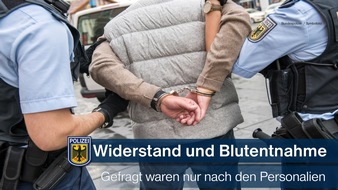 Bundespolizeidirektion München: Bundespolizeidirektion München: Unkooperativ bis zum Ende -
30-Jähriger wollte sich nicht ausweisen