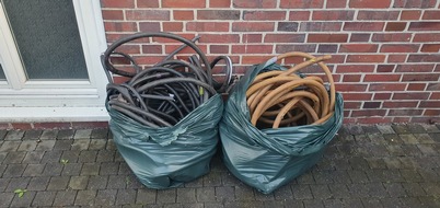 Polizeiinspektion Wilhelmshaven/Friesland: POL-WHV: Kabelreste am Handelshafen aufgefunden - Hinweise an die Polizei