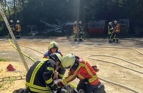 Freiwillige Feuerwehr Stockach: FW Stockach: 21 Feuerwehrangeh&ouml;rige bestehen Truppmannausbildung in Stockach