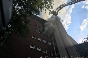 Feuerwehr Bottrop: FW-BOT: Wohnungsbrand an der Freiherr-vom-Stein-Straße