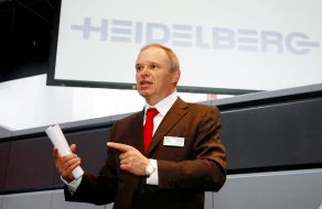 Heidelberger Druckmaschinen AG: Heidelberger Druckmaschinen AG: Heidelberg sieht drupa als Trendbarometer für die Branche