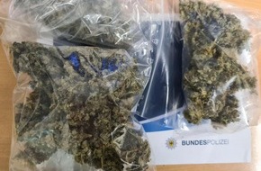 Bundespolizeidirektion Sankt Augustin: BPOL NRW: Dortmunder Hauptbahnhof - Bundespolizei stellt 100 Gramm Marihuana sicher