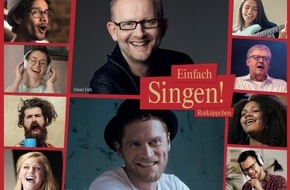 Rotkäppchen-Mumm: Rotkäppchen startet mit Johannes Oerding und Dieter Falk "Einfach Singen!" / Kreative musikalische Ideen gesucht!