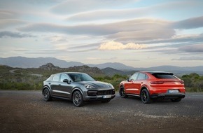 Porsche Schweiz AG: Porsche presenta la Cayenne Coupé / La gamma SUV si arricchisce di una nuova variante della carrozzeria