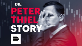 Deutschlandradio: Die Peter Thiel Story - ab 28. Mai 2025 in der Deutschlandfunk App