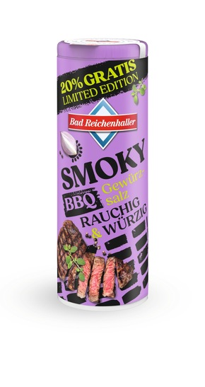 Für Ihre Rubrik &quot;Produkt-Tipps&quot; - Limited Edition BBQ Gewürzsalze von Bad Reichenhaller