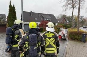 Freiwillige Feuerwehr Hünxe: FW Hünxe: Brand im Keller - Heimrauchmelder verhindert Schlimmeres