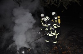 Freiwillige Feuerwehr Bedburg-Hau: FW-KLE: Brände in Bedburg-Hau