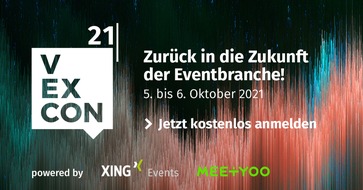 XING Events GmbH: VExCon 2021 – XING Events führt „zurück in die Zukunft der Eventbranche“