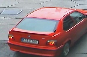 Polizeipräsidium Nordhessen - Kassel: POL-KS: Folgemeldung zu geflüchtetem roten BMW: Detaillierte Beschreibung und Foto des Autos liegen vor