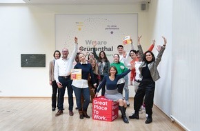 Grünenthal Group: Grünenthal erneut unter den Top-Arbeitgebern in NRW