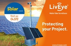 LivEye GmbH: LivEye präsentiert seine innovativen Lösungen für mobile Videoüberwachung auf der Intersolar Europe 2023