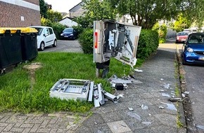 Polizei Mettmann: POL-ME: Weiterer Zigarettenautomat gesprengt: Polizei bittet um Hinweise - 2505036
