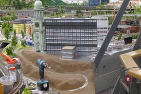 Asklepios Klinik Altona goes Miniatur Wunderland / Krankenhaus wird Teil der Hamburger Modellbau-Attraktion