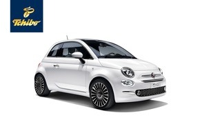 Tchibo GmbH: Dolce Vita bei Tchibo: Design-Ikone Fiat 500 "Pop Star" günstig finanzieren