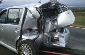 Polizeiinspektion Northeim: POL-NOM: Glücklicher Ausgang eines Verkehrsunfalls