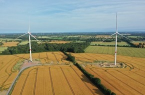 GP JOULE: Windpark Bliestorf erfolgreich in Betrieb genommen