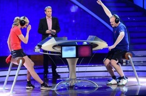 ProSieben: Besser als die Polizei erlaubt: 19,0 Prozent für "Schlag den Raab" / Stefan Raab schlägt Kommissarin Manuela und stellt eigenen Rekord ein (BILD)