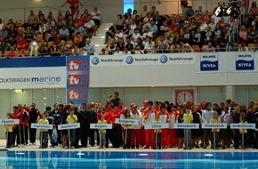 DLRG - Deutsche Lebens-Rettungs-Gesellschaft: WM im Rettungsschwimmen stimmungsvoll eröffnet/Steve Beerman neuer Präsident der ILS / DLRG-Präsident Dr. Klaus Wilkens zum vierten Mal als Chef der europäischen Lebensretter bestätigt
