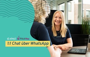 d.vinci HR-Systems GmbH: d.vinci und PitchYou launchen integrierten WhatsApp 1:1-Chat für die Bewerberkommunikation