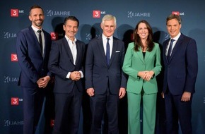 3sat: 3sat macht den Kopf an – Der Kultur- und Wissenschaftskanal wird 40 Jahre alt / Empfang in der österreichischen Botschaft /