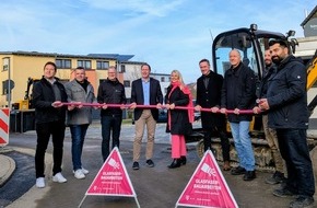 Deutsche Telekom AG: Glasfaserausbau in Winnenden kommt gut voran