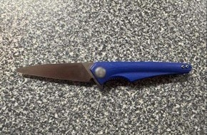 Bundespolizeidirektion Sankt Augustin: BPOL NRW: Bundespolizei stellt Messer im Hauptbahnhof Gelsenkirchen sicher