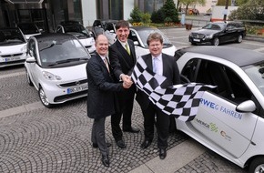 innogy eMobility Solutions: Dienstfahrten im Ruhrgebiet ab jetzt "elektromobil" - Car-Sharing mit Elektroautos im RWE-Konzern - Mitarbeiter aus Essen, Dortmund und Recklinghausen fahren mit Ökostrom (FOTO)