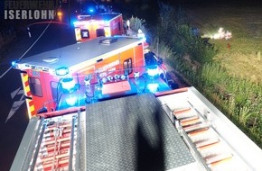 Feuerwehr Iserlohn: FW-MK: Vier verletzte Personen nach Verkehrsunfall